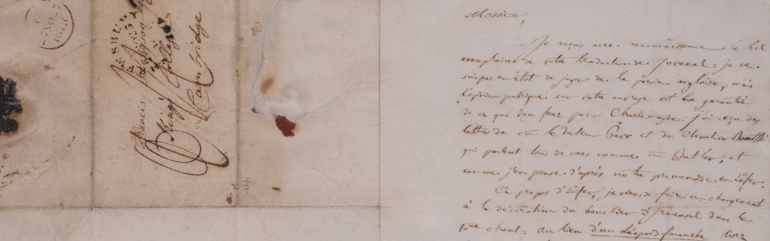 Letter from Napoleon’s paroled brother sells for £500 in Shrewsbury auction